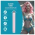 Loveline - lige glasvibrator (lyserød)