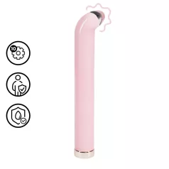 Loveline - G-punkts glasvibrator (pink)