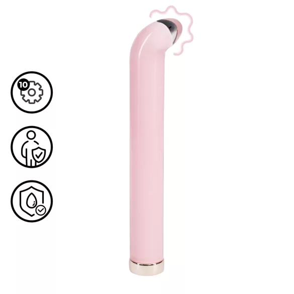 Loveline - G-punkts glasvibrator (pink)