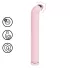 Loveline - G-punkts glasvibrator (pink)