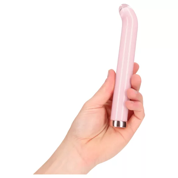 Loveline - G-punkts glasvibrator (pink)