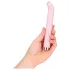 Loveline - G-punkts glasvibrator (pink)