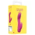 Loveline - buet mini vibrator med kanin (lyserød)