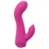 Loveline - buet mini vibrator med kanin (lyserød)