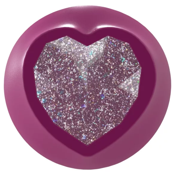 Loveline - buet mini vibrator med kanin (lyserød)