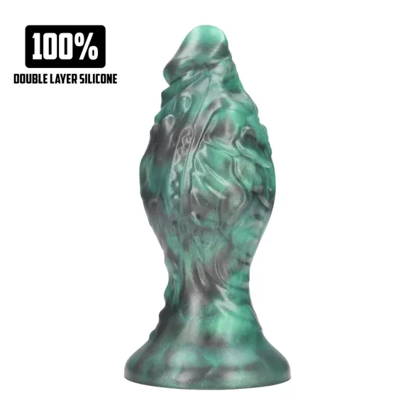 Ouch! Space Born - silikone analplug (grøn-sort)