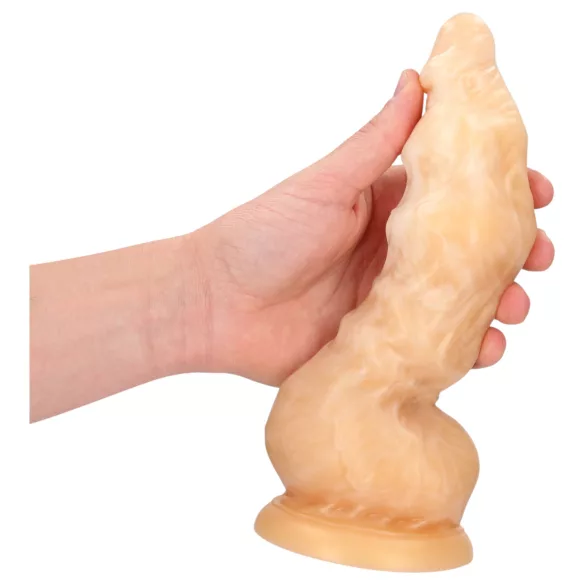 Ouch! Golden Alien Invader - silikone fantasidildo (guld)