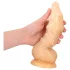 Ouch! Golden Alien Invader - silikone fantasidildo (guld)