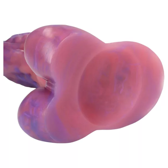 Ouch! Galactic Ravager - silikone fantasidildo (lilla)