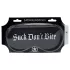 Ouch! - "Suck Don't Bite" satin øjenmaske (sort)