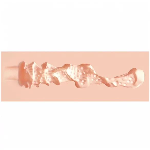XKIN Tiffany Throatcheck - realistisk kunstig vagina-masturbator (naturfarvet)
