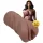 XKIN Next Door Amani - realistisk kunstig vagina-masturbator (mørk naturfarve)