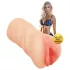 XKIN Desire Alessia - realistisk kunstig vagina-masturbator (natur)
