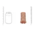 XKIN Honey Celeste - realistisk kunstig vagina masturbator (natur)
