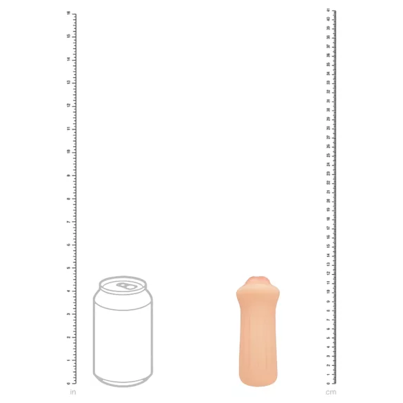 XKIN - realistisk kunstdåse-masturbator - S (naturfarvet)