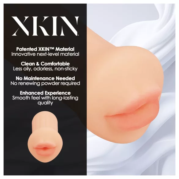 XKIN - realistisk kunstdåse-masturbator - S (naturfarvet)
