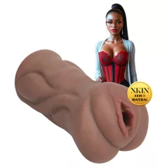   XKIN Librarian Paige - realistisk kunstig vagina onaniprodukt (naturfarvet)