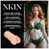 XKIN Temtress Nicolette - realistisk kunstig vagina onanilegetøj (naturfarvet)