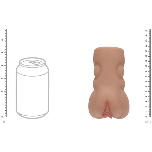 XKIN Bonnie Bombshell - realistisk kunstig vagina-masturbator (naturfarvet)