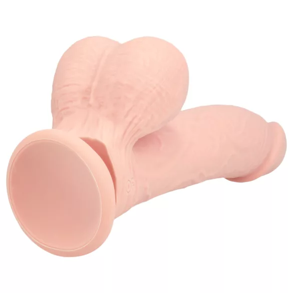 RealRock - dobbeltlag realistisk vibrator (hudfarvet) - 20 cm