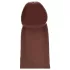 RealRock - realistisk dildo med dobbelt densitet (brun) - 15,5 cm