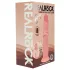 RealRock - realistisk dildo med dobbelt densitet (hudfarvet) - 15,5 cm