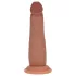 RealRock - dobbelt tæthed realistisk dildo (solbrun) - 15,5 cm