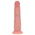 RealRock - dobbelt densitet realistisk dildo (hudfarvet) - 18,5 cm