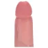 RealRock - dobbelt densitet realistisk dildo (hudfarvet) - 18,5 cm