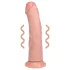 RealRock - dildo med sugekop - vibratorfunktion - natur 20,5cm