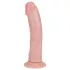 RealRock - dildo med sugekop - vibratorfunktion - natur 20,5cm