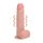 REALROCK - sugekop-vibrator - naturlig (18 cm)