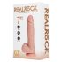 REALROCK - sugekop-vibrator - naturlig (18 cm)