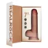 RealRock - dildo med sugekop - vibrator - natur - 18cm