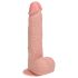 REALROCK - sugekop-vibrator - naturlig (18 cm)