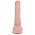 REALROCK - sugekop-vibrator - naturlig (18 cm)