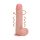 REALROCK - Drejende vibrator - Naturtro (20,5 cm)