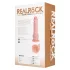 RealRock - roterende vibrator (naturlig, 20,5 cm)