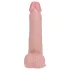 RealRock - roterende vibrator - naturfarvet 20,5cm