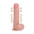REALROCK - sugekop-vibrator i natur (20,5 cm)