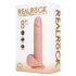 REALROCK - sugekop-vibrator i natur (20,5 cm)
