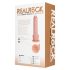REALROCK - sugekop-vibrator i natur (20,5 cm)