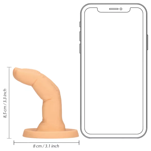 S-Line - to-finger dildo (naturel)