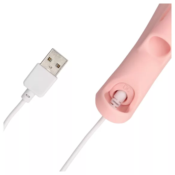 Loveline - finger vibrator - ribbet - pink