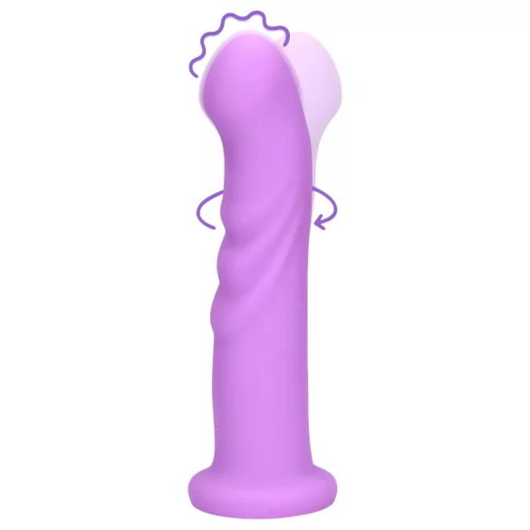Loveline - roterende vibrator - genopladelig - pink