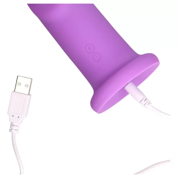 Loveline - roterende vibrator - genopladelig - pink