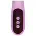Loveline - genopladelig, kanin vibrator med klitorisstimulator (pink)