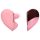 Loveline Tapping Heart - opladelig klitorisvibrator (pink)