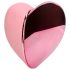 Loveline Tapping Heart - opladelig klitorisvibrator (pink)