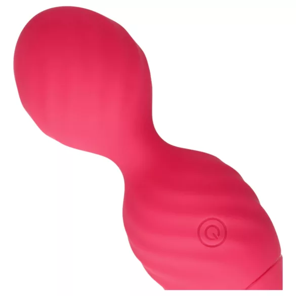 Loveline - vibrerende bækkenbundskugle - rillede - pink